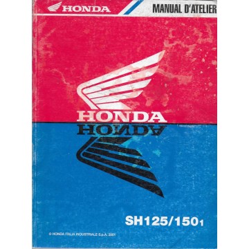 HONDA SH 125 et 150 de 2001  (04 / 2001)