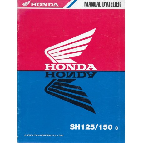 HONDA SH 125 / 150 3 de 2003 (11 / 2002)