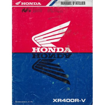 HONDA XR 400 R-V de 1997 (Additif  août 1996)