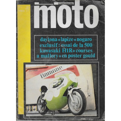La Moto n°3 - mai 1970