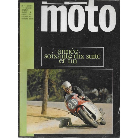 La Moto n°7 - octobre novembre 1970