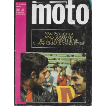 La Moto n°10 - février 1971