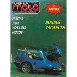 MONDE de la MOTO n° 128 septembre 1985 Spécial jeux