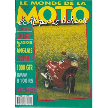 MONDE de la MOTO n° 155 février 1988