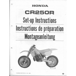 HONDA CR 250 R de 1986 (Manuel de préparation 10 / 85)