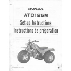 HONDA ATC 125 M de 1986 (Manuel de préparation 12 / 85)