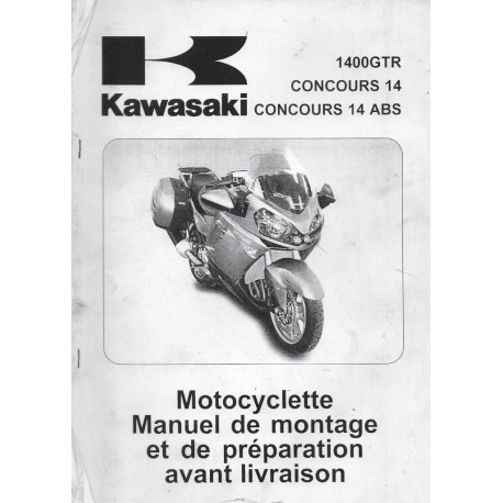 Kawasaki GTR 1400 / ABS de 2008 (Manuel assemblage 04 / 07