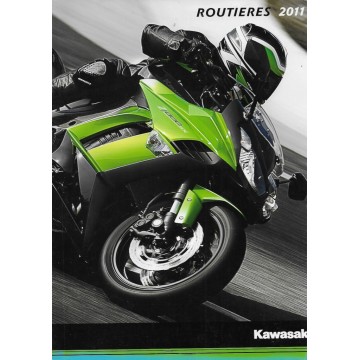 Kawasaki catalogue routières 2011  (catalogue neuf)