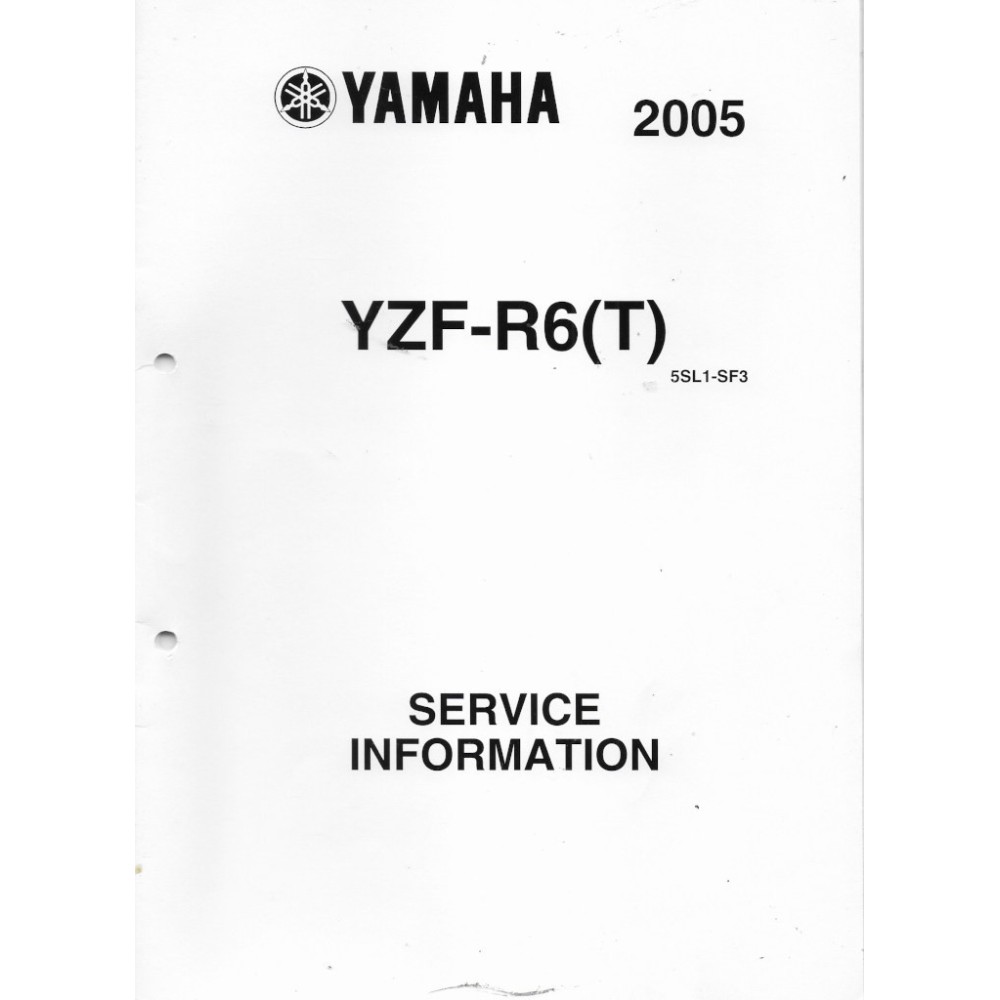 Yamaha YZF-R6 de 2003 à 2005 (informations techniques) 