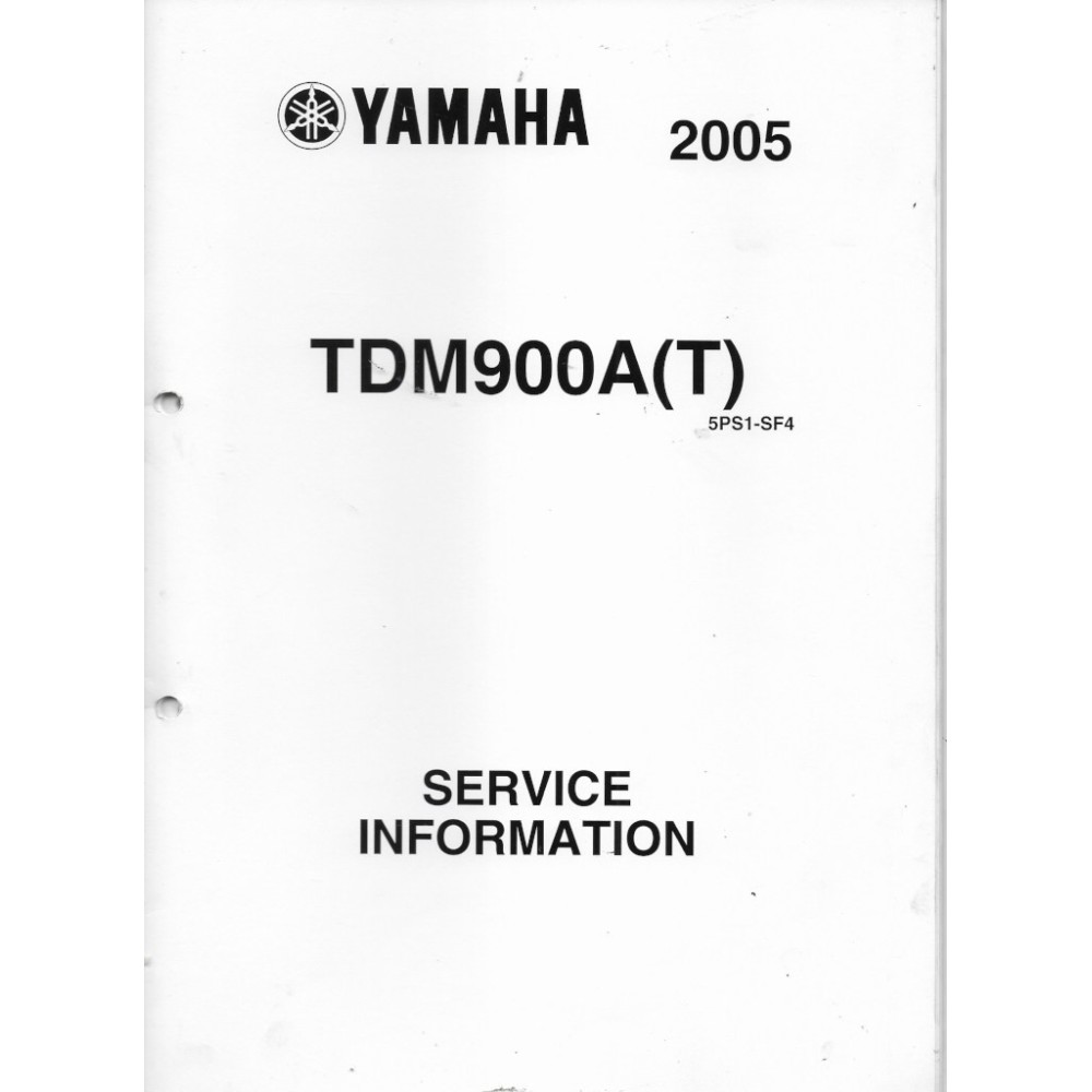 Manuel informations techniques Yamaha TDM 900 (P) 2002