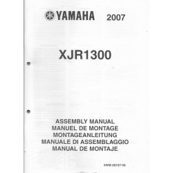 YAMAHA XJR 1300 de 2007 (assemblage 01 / 2007) type 5WM