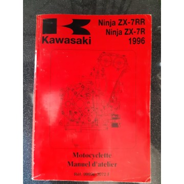 Manuel atelier KAWASAKI NINJA ZX-7RR et ZX-7R  (1996)