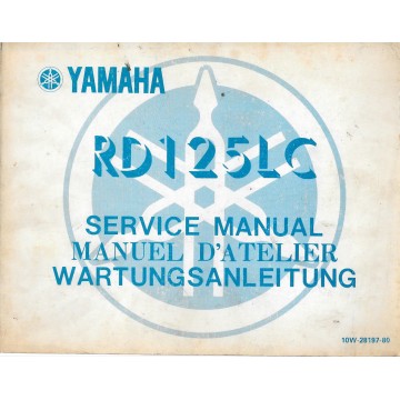 YAMAHA  RD 125 LC type 10W