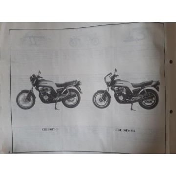 Catalogue pièces détachées HONDA CB1100F