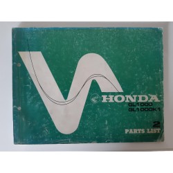 Catalogue pièces détachées HONDA GL1000