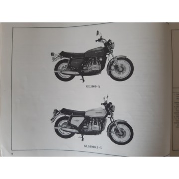 Catalogue pièces détachées HONDA GL1000