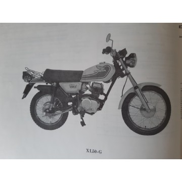 Catalogue pièces détachées HONDA XL50