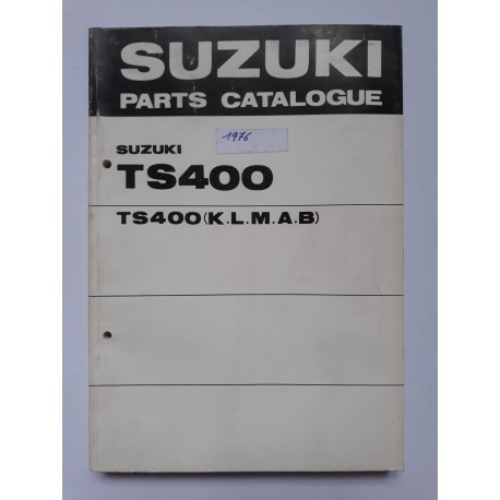 Catalogue de pièces détachées SUZUKI TS 400