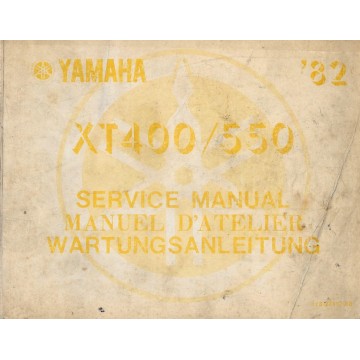 YAMAHA  XT 400 / 550