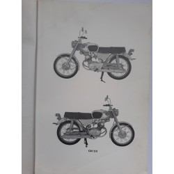 Catalogue de pieces detachees HONDA CL125/NEW CB125