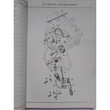 Catalogue de pieces detachees HONDA CL125/NEW CB125