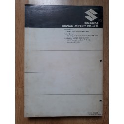 Ctalogue de pieces detachees SUZUKI T350, T350II, T350R