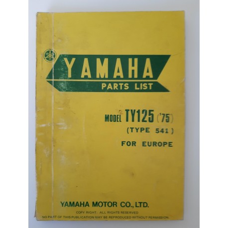 YAMAHA TY 125