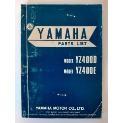 YAMAHA YZ400E/D