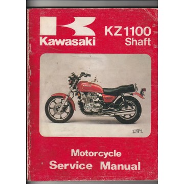 Manuel atelier KAWASAKI KZ 1100 à cardan (07/1981)