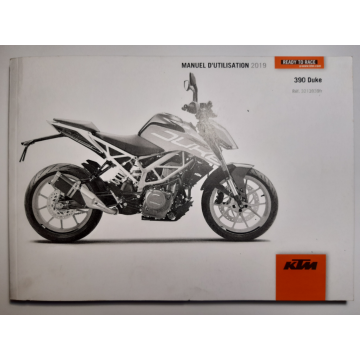 MANUEL D'UTILISATION KTM 390 DUKE