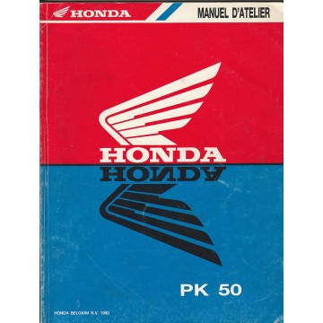 HONDA PK 50 WALLAROO (Manuel de base en français 1990)