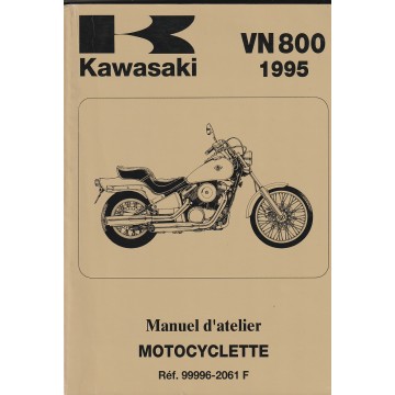 KAWASAKI VN 800 de 1995 (Manuel atelier 04 / 1995)