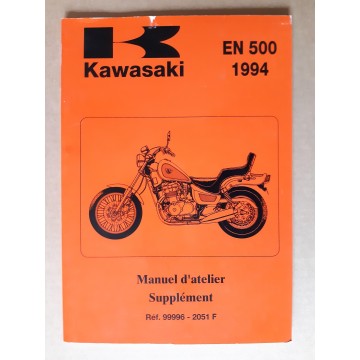 KAWASAKI EN 500 de 1994 (Manuel atelier 10 / 1993)