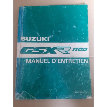 SUZUKI GSX-R 1100 K et L (Manuel atelier 10 / 1989)