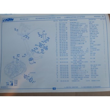 KTM MOTEUR 400/620 LC4