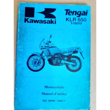 KAWASAKI TENGAÏ KLR 650-B1 de 1989 (Manuel atelier)