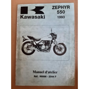 KAWASAKI ZEPHYR 550  de 1990 à 1993 (manuel atelier)