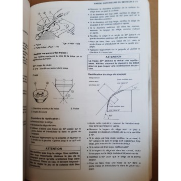 KAWASAKI ZEPHYR 550  de 1990 à 1993 (manuel atelier)