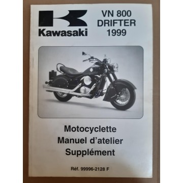 KAWASAKI VN 800 Drifter (Manuel atelier additif de 1999)