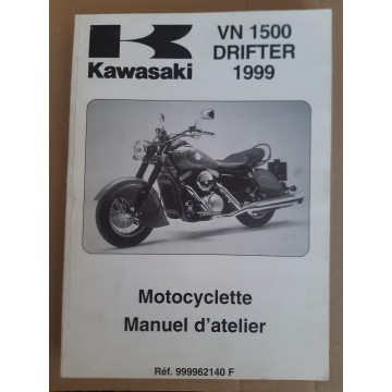 KAWASAKI VN 1500 DRIFTER  de 1999  (Manuel atelier 10/ 99)
