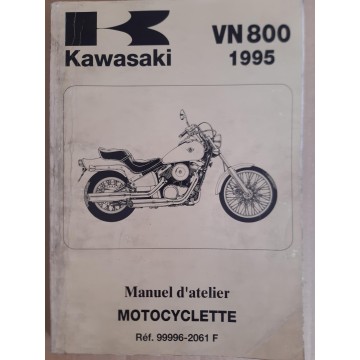 KAWASAKI VN 800 de 1995 (Manuel atelier 04 / 1995)