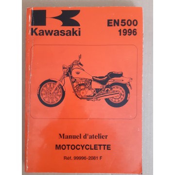 KAWASAKI EN 500 de 1996 (01 / 1996) Manuel atelier