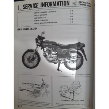 HONDA CB 250 T / N et CB 400 T / N (Manuel  de base) Novembre1978
