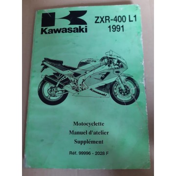 Manuel atelier KAWASAKI ZXR-400 L1  (1991)
