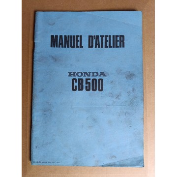 HONDA CB 500 FOUR (Manuel de base)