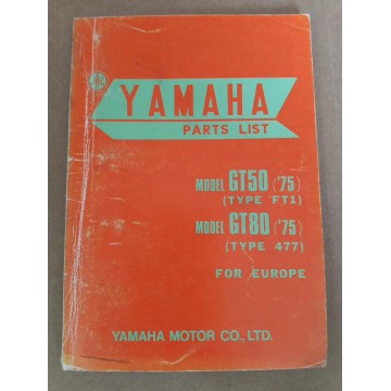 YAMAHA GT 50 & GT 80