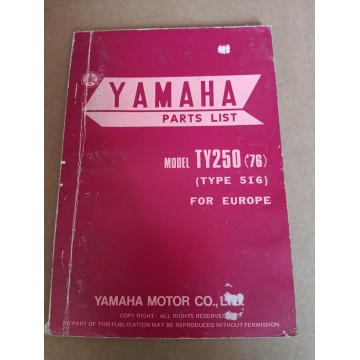 YAMAHA TY 250