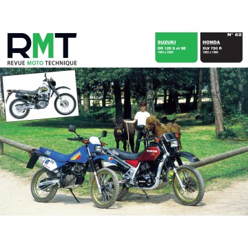 Suzuki DR 125 S - SE (1983 - 2000) / Honda XLV 750 R (1983 - 85) RMT 62