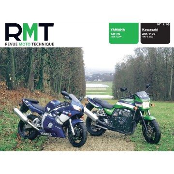 Yamaha YZF-R6 (99 / 00) - Kawasaki ZRX 1100 (97 / 00) RMT 116