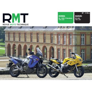 Suzuki SV 650 (99 / 01) - Honda XL 1000 V (99 / 01) RMT 118
